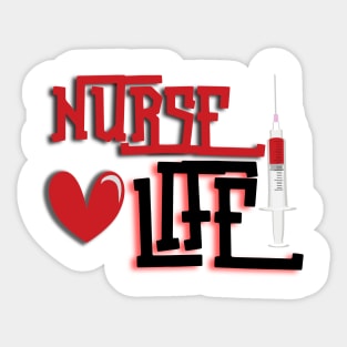 Nursing life Sticker
